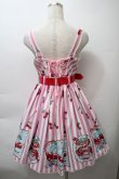 画像2: Angelic Pretty / Cherry Stampジャンパースカート  ピンク S-25-10-24-026-AP-OP-HR-ZT029 (2)