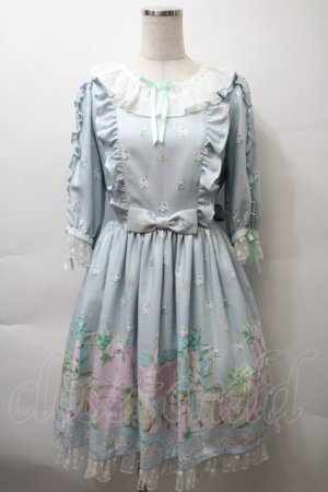 画像: Angelic Pretty / Un Birthdayワンピース  サックス S-25-10-24-028-AP-OP-HR-ZT304