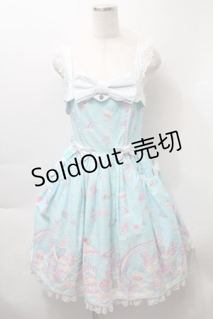 画像: Angelic Pretty / MilkyPlanetジャンパースカート  サックス S-25-10-24-029-AP-OP-HR-ZS