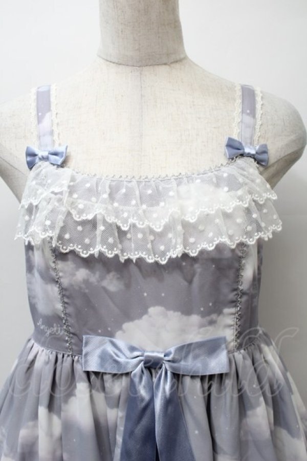 画像3: Angelic Pretty / Misty Sky Brilliant ColorジャンパースカートSet  Melancholic Moon(グレーピンク) S-25-10-24-033-AP-OP-SZ-ZS (3)