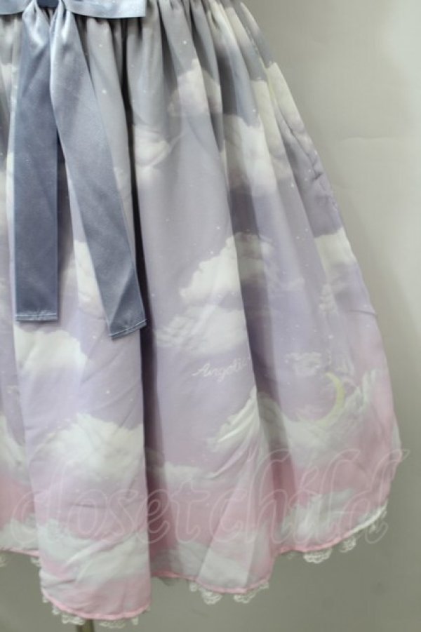 画像4: Angelic Pretty / Misty Sky Brilliant ColorジャンパースカートSet  Melancholic Moon(グレーピンク) S-25-10-24-033-AP-OP-SZ-ZS (4)