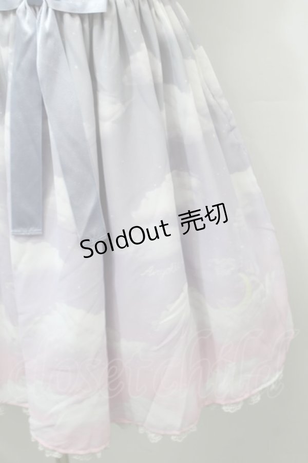 画像4: Angelic Pretty / Misty Sky Brilliant ColorジャンパースカートSet  Melancholic Moon(グレーピンク) S-25-10-24-033-AP-OP-SZ-ZS (4)