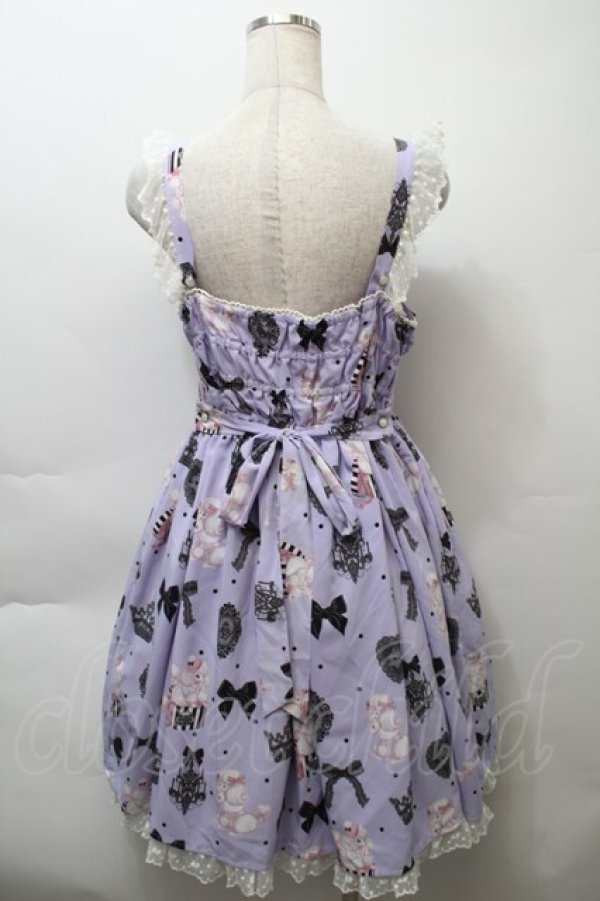 画像2: Angelic Pretty / Mademoiselle de Paris Specialジャンパースカート  ラベンダー S-25-10-24-034-AP-OP-AS-ZS (2)
