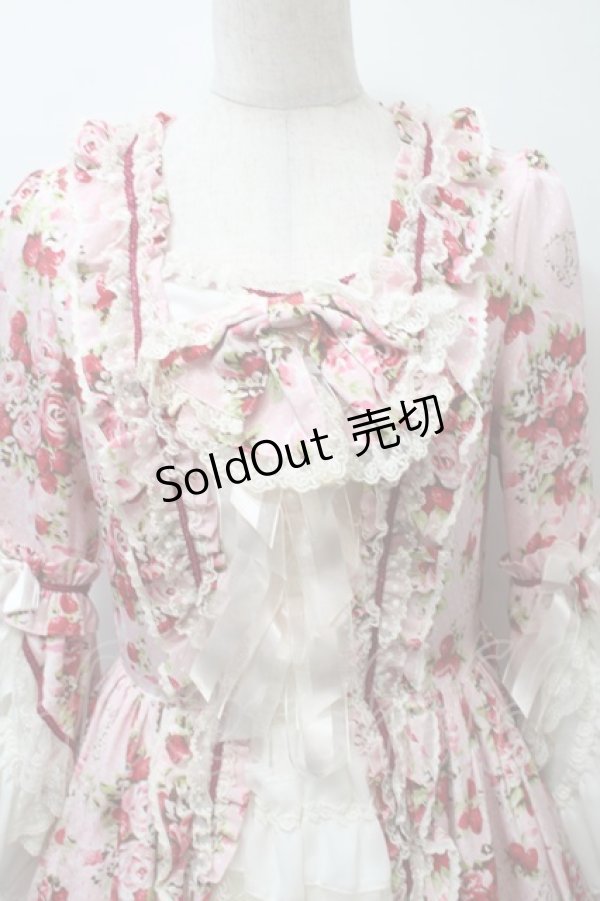 画像3: BABY,THE STARS SHINE BRIGHT / シュガーブーケロココワンピース  ピンク S-25-10-24-004-BA-OP-SA-ZS (3)