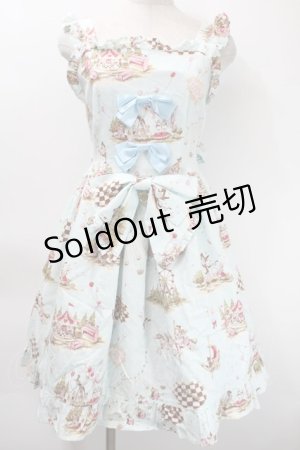 画像: BABY,THE STARS SHINE BRIGHT / アリスインファンフェアジャンパースカート  ミント S-25-10-24-1036-BA-OP-HR-ZS