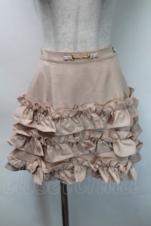 画像: MILK / Find me スカート  ベージュ S-25-10-24-1047-ML-SK-HR-ZS