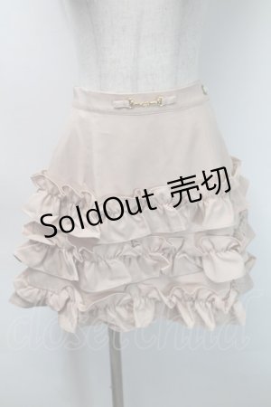 画像: MILK / Find me スカート  ベージュ S-25-10-24-1047-ML-SK-HR-ZS