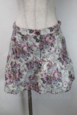 画像: MILK / wall paperミニスカート  白 S-25-10-24-1049-ML-JA-HR-ZS