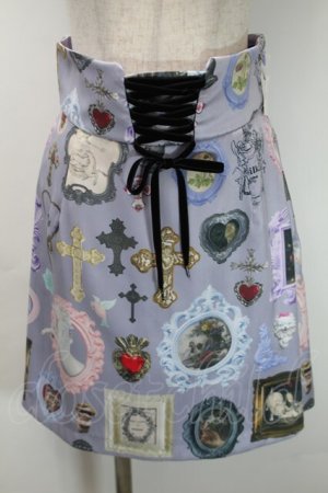 画像: MILK / WALL DECO ミニスカート  ラベンダー S-25-10-24-1051-ML-SK-HR-ZS