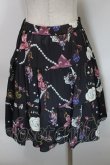 画像2: MILK / ショコラローズスカート  ブラックチョコ S-25-10-24-1056-ML-SK-HR-ZS (2)