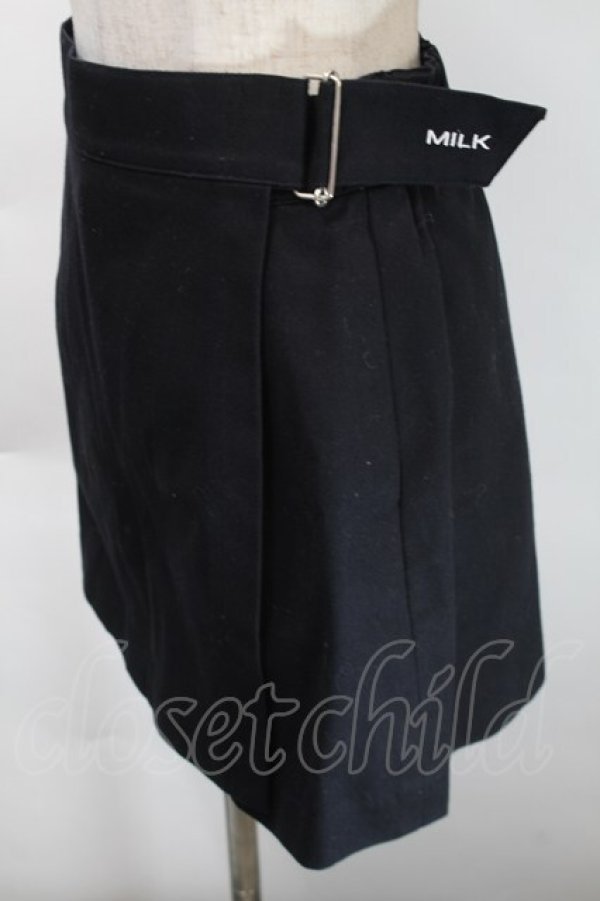 画像3: MILK / Wrap キュロット  黒 S-25-10-24-1059-ML-PA-HR-ZS (3)