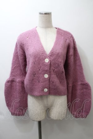 画像: MILK / バブルガムカーデ  パープル S-25-10-24-1021-ML-TO-HR-ZS