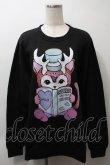 画像1: MILK / MORRIS×MILK トップス  黒 S-25-10-24-1029-ML-TO-HR-ZS (1)