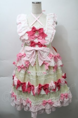 画像: BABY,THE STARS SHINE BRIGHT / Cutie Whipped cream parfaitジャンパースカート  レモン S-25-10-24-007-BA-OP-AS-ZS