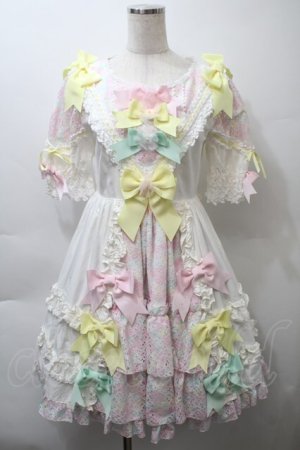 画像: BABY,THE STARS SHINE BRIGHT / はるちゃんの花舞うEternal Gardenワンピース  オフ白(バーバリー) S-25-10-24-008-BA-OP-SZ-ZT300