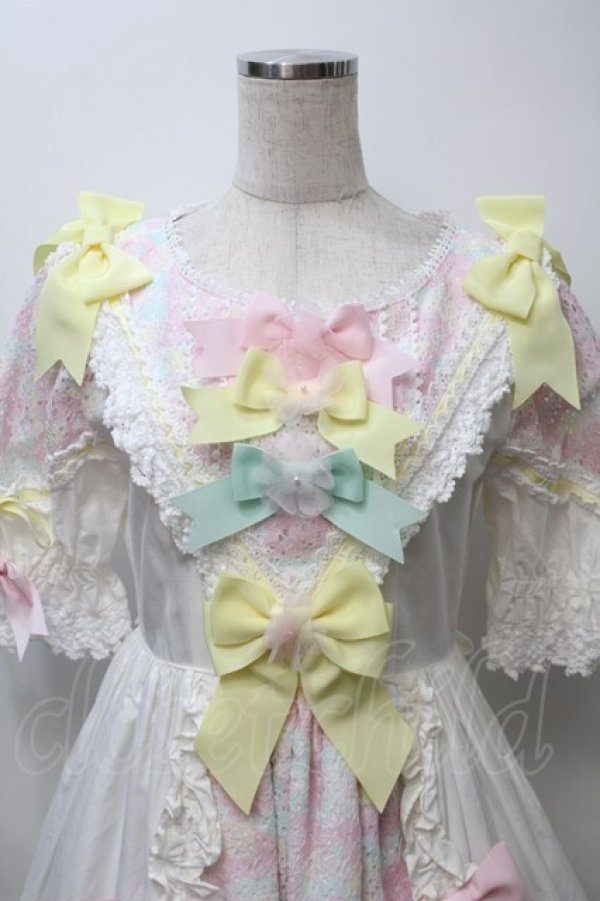 画像3: BABY,THE STARS SHINE BRIGHT / はるちゃんの花舞うEternal Gardenワンピース  オフ白(バーバリー) S-25-10-24-008-BA-OP-SZ-ZT300 (3)