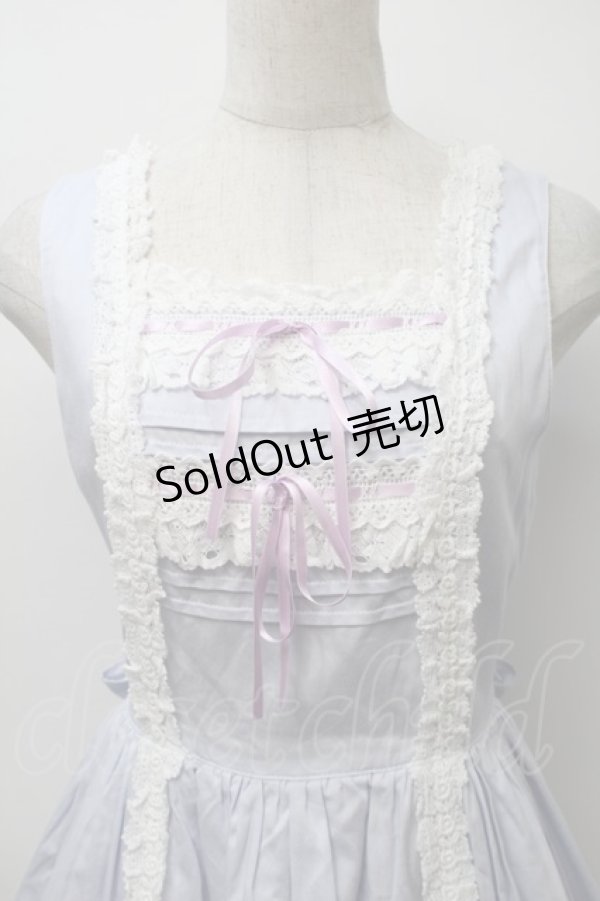 画像3: BABY,THE STARS SHINE BRIGHT / レースフリルジャンパースカート  ラベンダー S-25-10-24-011-BA-OP-HR-ZS (3)