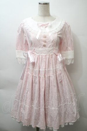 画像: BABY,THE STARS SHINE BRIGHT / はわせティアードワンピース  ピンク S-25-10-24-002-BA-OP-AS-ZS