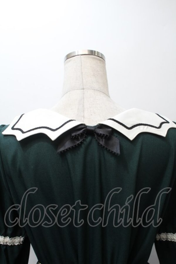 画像4: ALICE and the PIRATES / Bat Maidワンピース  グリーン S-25-10-24-018-PA-OP-AS-ZS (4)