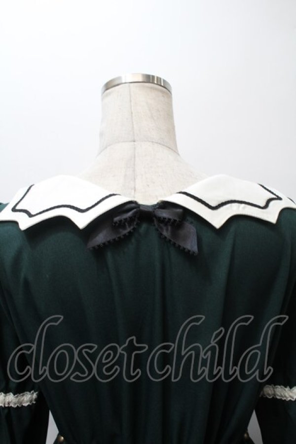 画像4: ALICE and the PIRATES / Bat Maidワンピース  グリーン S-25-10-24-019-PA-OP-AS-ZS (4)