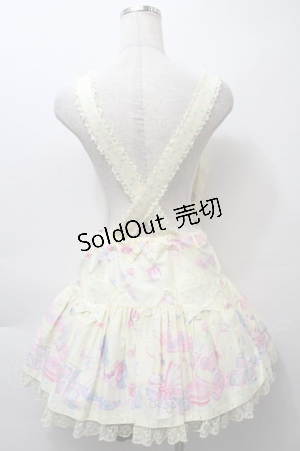 画像2: Angelic Pretty / Dreamyベビールームサロペット  イエロー S-25-10-24-022-AP-OP-SZ-ZT322 (2)