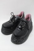 画像1: YOSUKE / 厚底スニーカー 27 黒 S-25-10-26-004-PU-SH-AS-ZS (1)