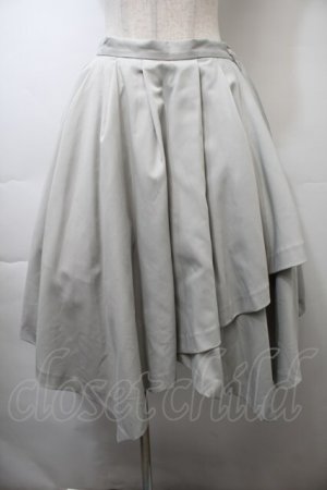 画像: Sheglit / イレギュラータックスカート M ライトグレー S-25-10-26-054-EL-SK-HR-ZS