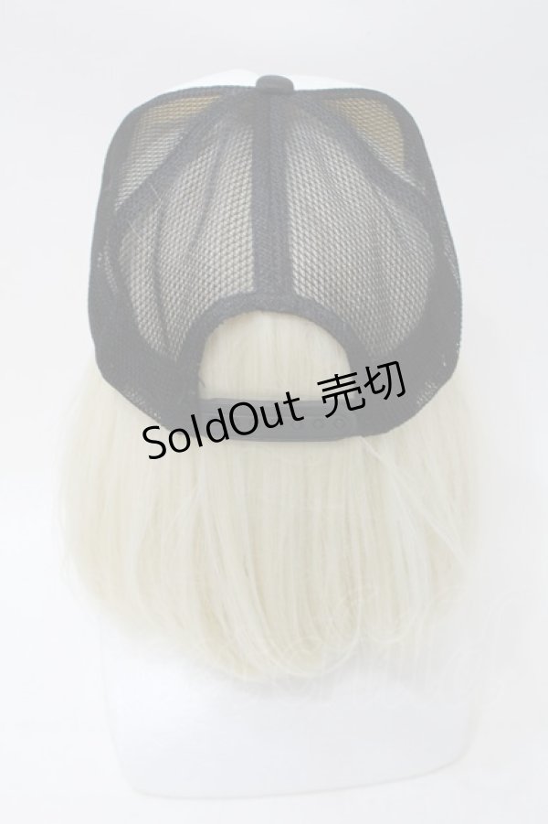 画像3: HYSTERIC GLAMOUR / /スタッズキャップ  黒ｘ白 S-25-10-26-006-PU-ZA-AS-ZS (3)