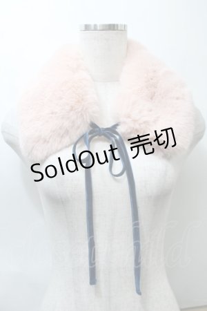 画像: LOLITA / ファーつけ襟  ピンク S-25-10-26-010-LO-ZA-HR-ZS