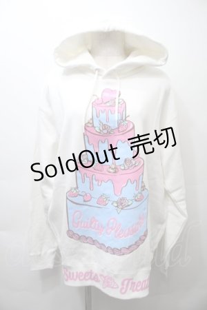 画像: MILK / Dolly パーカー  白 S-25-10-26-019-ML-TO-HR-ZI