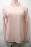 画像1: MILK / Sheer ハイネックインナー  ピンク S-25-10-26-025-ML-TO-HR-ZS (1)