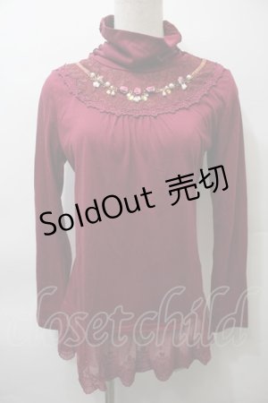 画像: axes femme / ガーデンロングタートル  ワイン S-25-10-26-026-AX-TO-HR-ZS