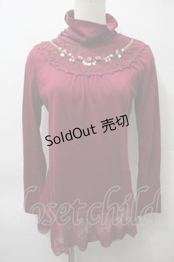 画像1: axes femme / ガーデンロングタートル  ワイン S-25-10-26-026-AX-TO-HR-ZS (1)