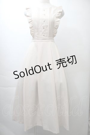 画像: Ank Rouge / エプロン風ジャンパースカート  ベージュ S-25-10-26-039-CA-OP-HR-ZS