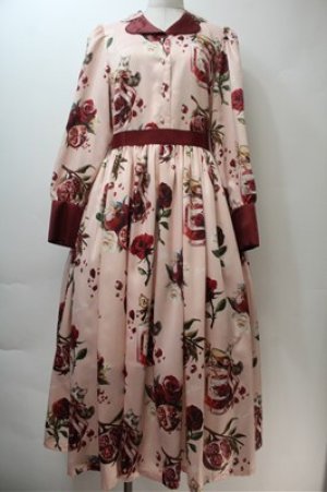 画像: Royal Princess Alice / ルビー柘榴 Spinコラボ ワンピース M ピンク S-25-10-27-006-LO-OP-AS-ZS