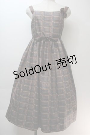画像: Enchantlic Enchantilly / Enchantilly Chocolate　ジャンパースカート  ブラウン S-25-10-27-012-LO-OP-HR-ZS