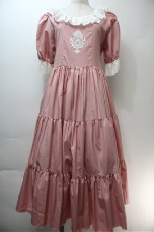 画像: HirokoTokumine / リリーワンピース  ピンク S-25-10-27-014-LO-OP-AS-ZS