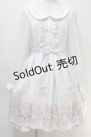 画像: LIZ LISA / ラッピング柄ワンピース  ラベンダー S-25-10-27-019-LO-OP-AS-ZS