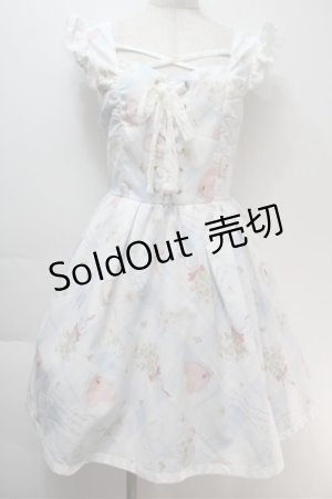 画像: LIZ LISA / アイシングクッキー柄ワンピース  サックス S-25-10-27-025-LO-OP-AS-ZS