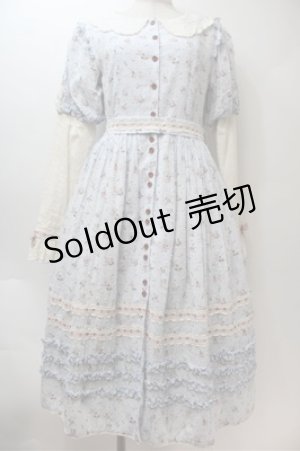 画像: Miss Point / 花とアリス　ワンピース  サックス S-25-10-27-003-LO-OP-HR-ZS