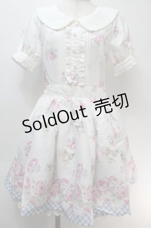 画像: LIZ LISA / シェルローズクロミワンピース  白 S-25-10-27-033-LO-OP-AS-ZS