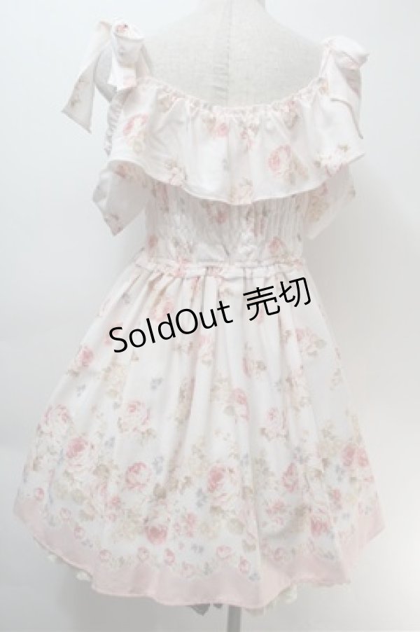 画像2: LIZ LISA / 肩リボン花柄ワンピース  ピンク S-25-10-27-034-LO-OP-HR-ZS (2)