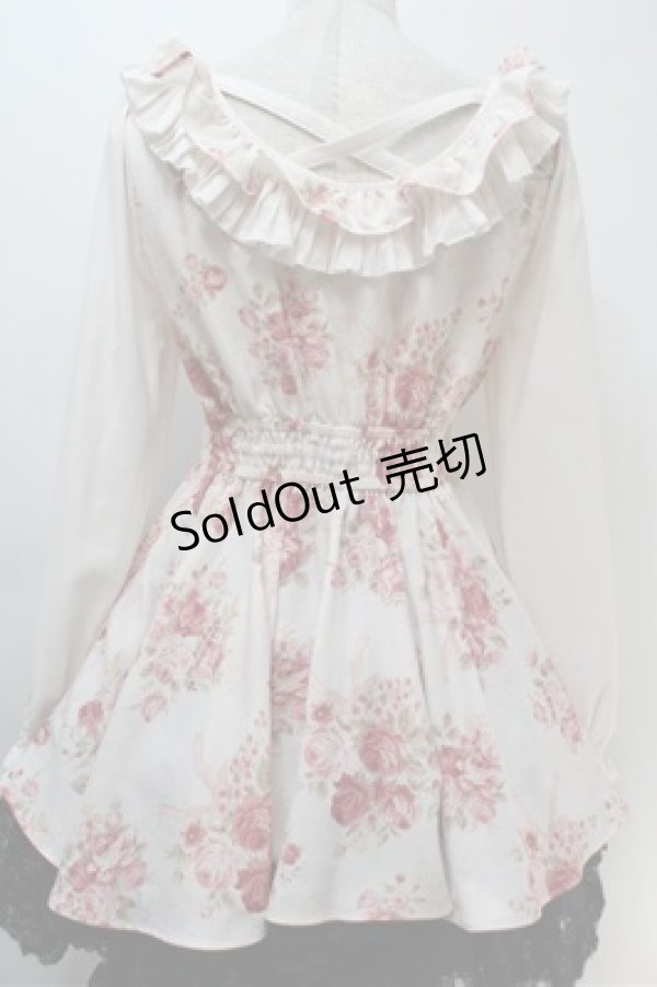 画像2: LIZ LISA / ブーケリボン柄ワンピース  ピンク S-25-10-27-035-LO-OP-AS-ZS (2)