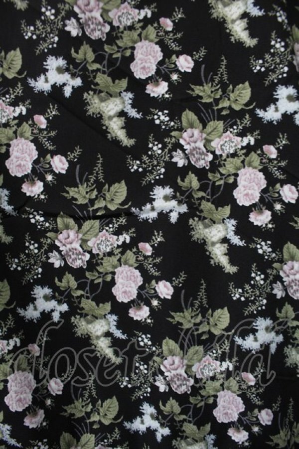 画像3: Kurumi Collaboration / グレイスフルコルセット風ロングスカート  黒 S-25-10-29-053-LO-SK-AS-ZS (3)