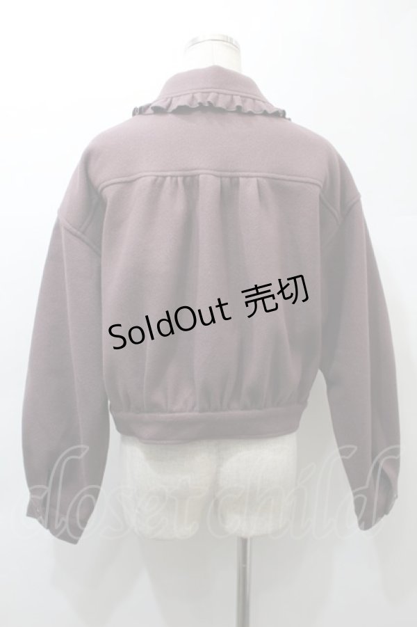 画像2: Ank Rouge / ショートコート  ブラウン S-25-10-29-065-CA-CO-AS-ZS (2)