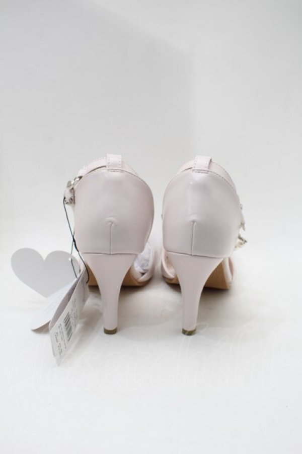 画像3: Ank Rouge / きらきらフェザー ミュール  ピンク S-25-10-29-011-CA-SH-HR-ZS (3)