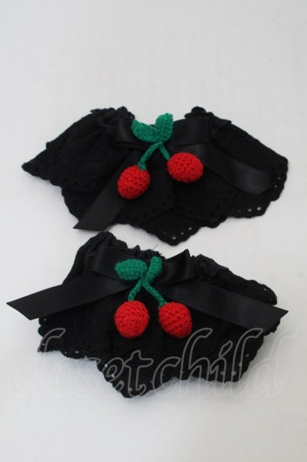 画像1: LOLITA / お袖とめ  黒 S-25-10-29-002-LO-ZA-AS-ZS (1)