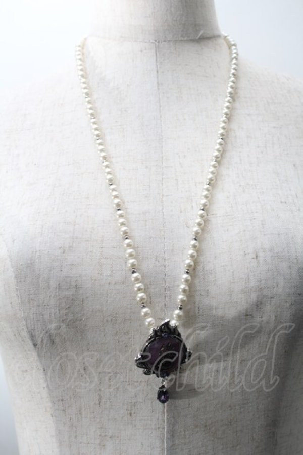 画像3: axes femme / ディズニーヴィランズ/ネックレス  ラベンダーｘシルバー S-25-10-29-012-AX-AC-AS-ZS (3)