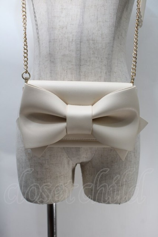 画像2: m petit by misako / AMリボンフラップSLD  オフ S-25-10-29-015-LO-BG-AS-ZS (2)