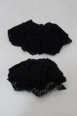 画像2: LOLITA / お袖とめ  黒 S-25-10-29-002-LO-ZA-AS-ZS (2)